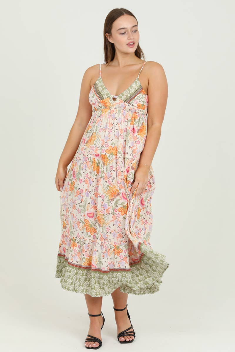 OPEN BACK MAXI DRESS