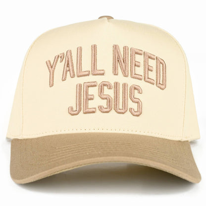 Y'ALL NEED JESUS Snapback