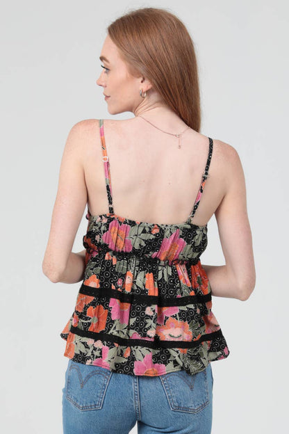 LACE TRIM TANK TOP CAMI